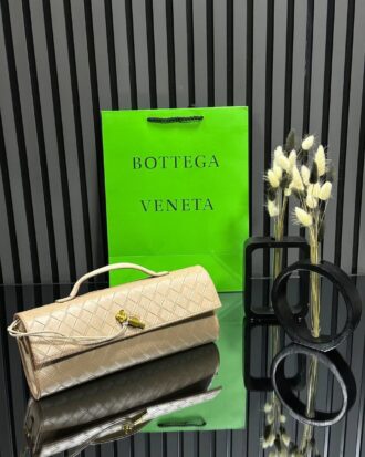 Bottega Veneta Andiamo Clutch Bag